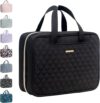 Everfun Hanging Travel Toiletry Bag With Leakproof Compartment