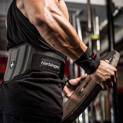 Harbinger Men's Firm Fit Contoured Weightlifting Belt - Image 5