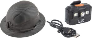 Klein Tools Hard Hat Bundle With LED Headlamp