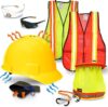 KwikSafety Hard Hats [Full Brim, Cap Style] Type 1, Class C ANSI OSHA