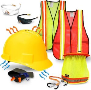 KwikSafety Hard Hats [Full Brim, Cap Style] Type 1, Class C ANSI OSHA