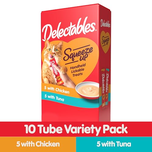 Hartz Delectables Squeeze Up Lickable Cat Treats, Chicken & Tuna - Image 4
