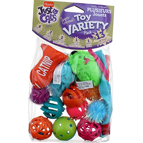 Hartz Just For Cats Toy Mix Pack - Image 2