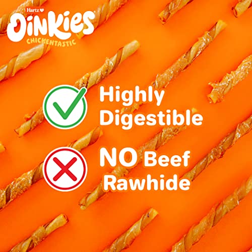 Hartz Oinkies Chickentastic Hearty Twists Dog Treats - Image 5