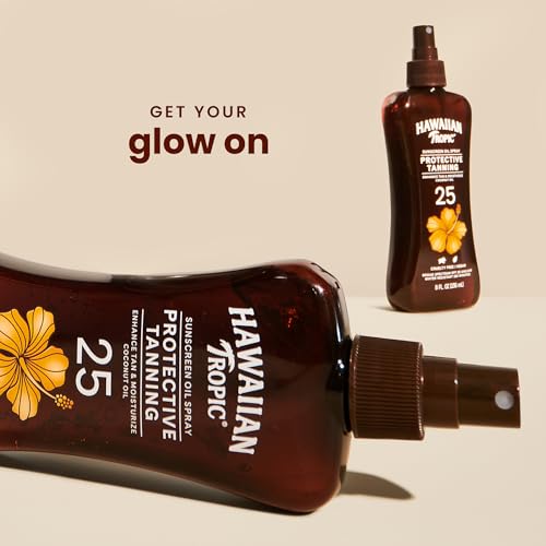 Hawaiian Tropic Protective Tanning Oil Spray SPF 25 - Image 2