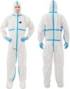 V VICOGARD Hazmat Suits, 10 Colors Disposable Coveralls