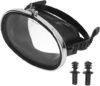 plplaaoo HD Tempered Glass Snorkel Mask Goggles
