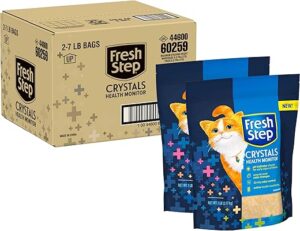 Fresh Step Health Monitoring Crystal Cat Litter, 14 lb