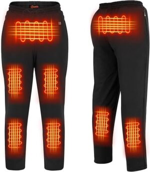 FERNIDA Heated Pants for Men Women - 8 Zones