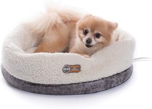 K&H Pet Products Heated Thermo-Snuggle Indoor Cat Bed