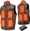 GVDV Heated Vest For Men, Camo Adjustable