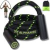 Alphanize Heavy 3LB Weighted Jump Rope