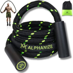 Alphanize Heavy 3LB Weighted Jump Rope