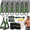 WOQQW Heavy Exercise Bands With Handles