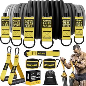 KUZARO Heavy Resistance Bands With Handles