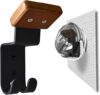Qktxktzy Helmet Holder Wall Mount, Solid Wood