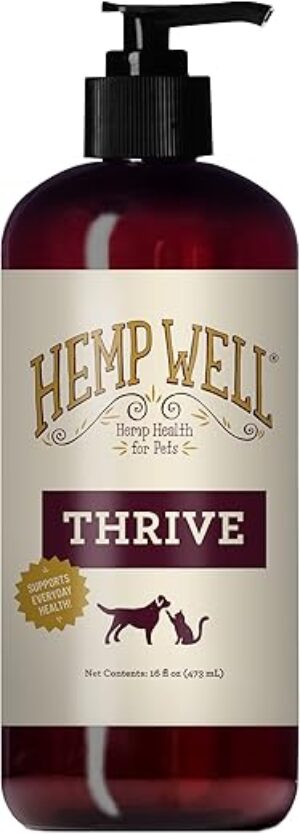 Hemp Well Hemp Thrive Oil For Pets, 16 Ounces
