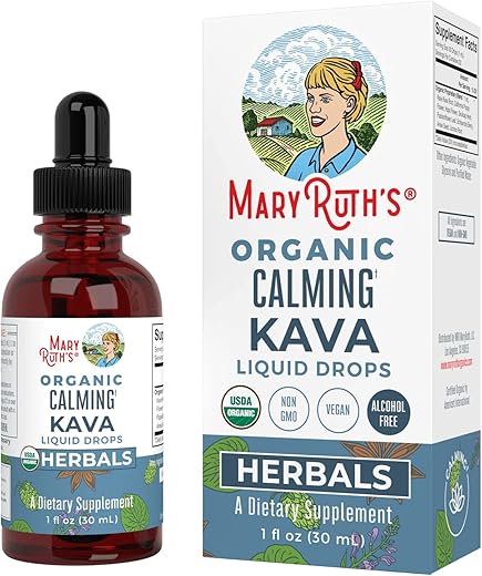 MaryRuth Organics Herbal Supplement Drop For Calmness & Relaxation
