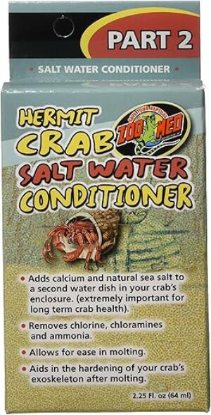 Zoo Med Hermit Crab Salt Water Conditioner