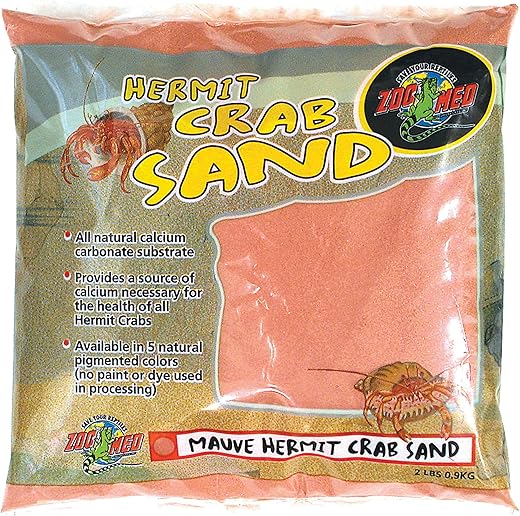 Zoo Med Hermit Crab Sand Set, Mauve