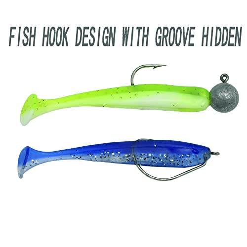HEXJOZEI Soft Fishing Lures Kit, 100PCS/50PCS - Image 5