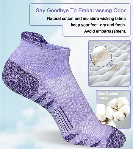 Heyoboy Women's Anti-Blister Athletic Running Socks - Image 5