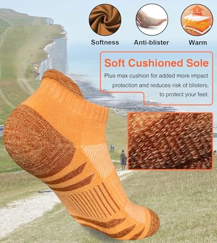 Heyoboy Women's Anti-Blister Athletic Running Socks - Image 2