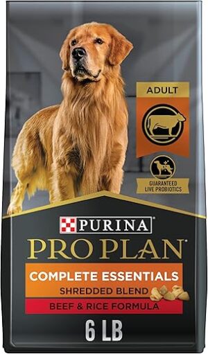 Purina Pro Plan High Protein Dog Food, Shredded Blend