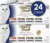 Fancy Feast High Protein Senior Wet Cat Food Variety Pack, 7+ Chicken, Beef & Tuna Feasts