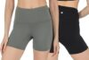 90 Degree By Reflex High Waist Power Flex Yoga Shorts
