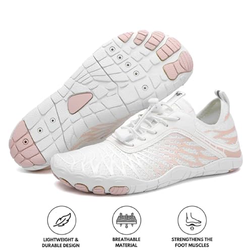 Hike Footwear Wide Toe Box Non-Slip Waterproof Barefoot Shoes - Image 2