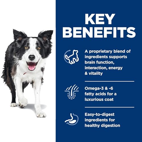 Hill's Science Diet Senior Vitality Dry Dog Food, Chicken & Rice - Image 4