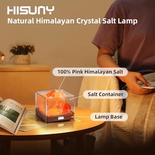 HISUNY Himalayan Salt Lamp With Smart Heating - Image 3