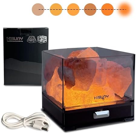 HISUNY Smart Heating Essential Oil Himalayan Lamp - Image 5
