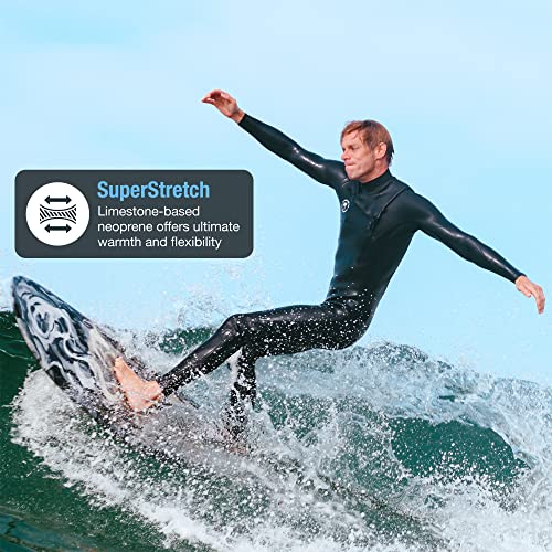 Ho Stevie! Men’s Surfing Wetsuit - Chest Zip Fullsuit - Image 3