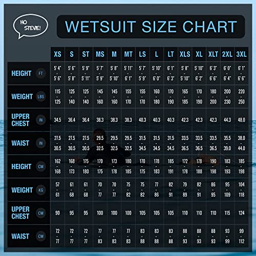 Ho Stevie! Men’s Surfing Wetsuit - Chest Zip Fullsuit - Image 5