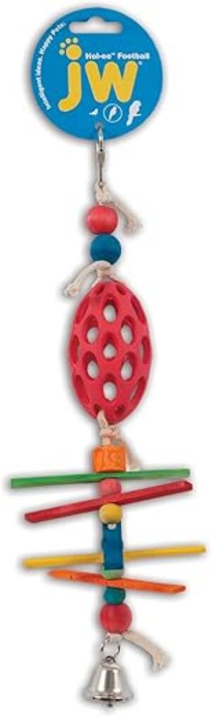 JW Hol-ee Football Ladder Bird Toy