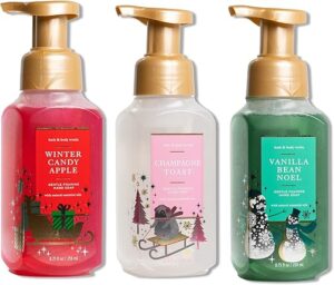 Bath & Body Works Holiday Trio Foaming Hand Soap Set