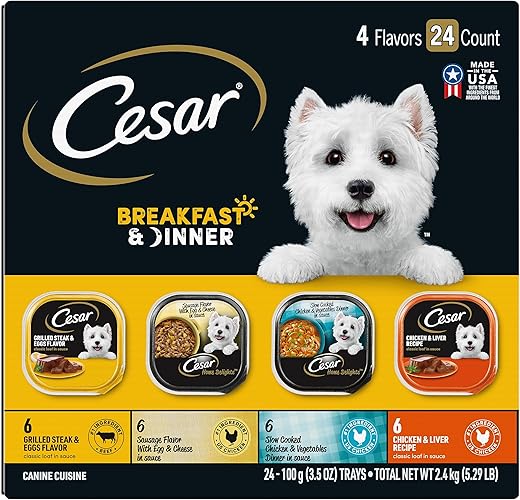 Cesar Home Delights Wet Dog Food Variety Pack