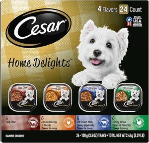 Cesar Home Delights Wet Dog Food Variety Pack