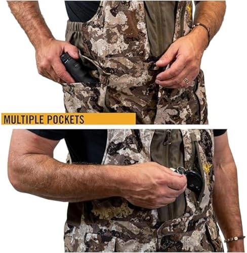 HOT SHOT Elite Camo Waterproof Hunting Bib - Image 5
