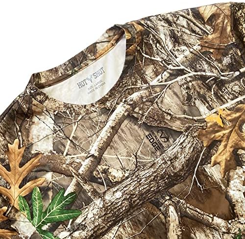 HOT SHOT Men's Camo Quick Dry Shirt - Image 3