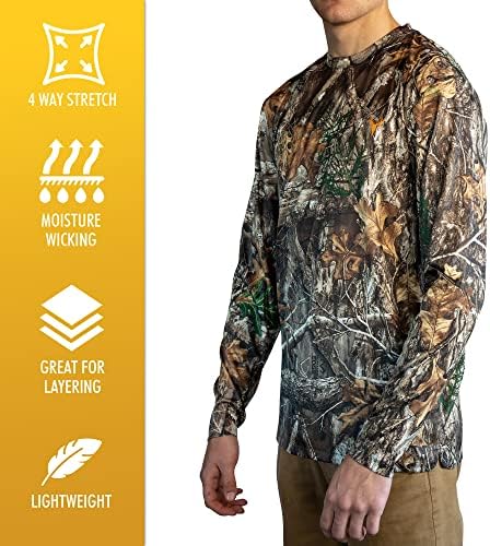 HOT SHOT Men's Camo Quick Dry Shirt - Image 5