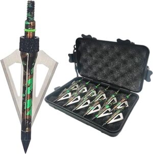 LeeMui Hunting Broadheads 12PK 100 Grains Screw-In