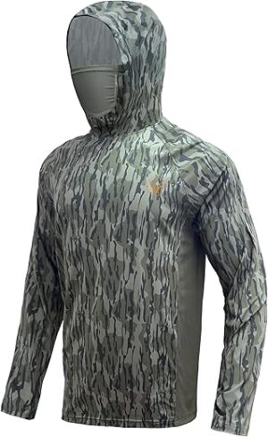 Palmyth Hunting Hoodie with Mask, UV Protection