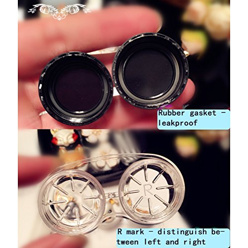 HUNWEY Fashion Contact Lens Case With Mirror - Image 5