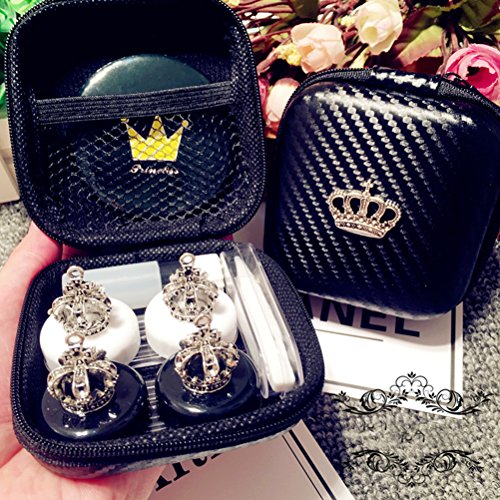 HUNWEY Fashion Contact Lens Case With Mirror - Image 2