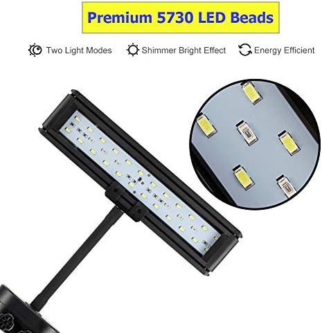 hygger 9.7 Inch LED Aquarium Light Clamp - Image 3