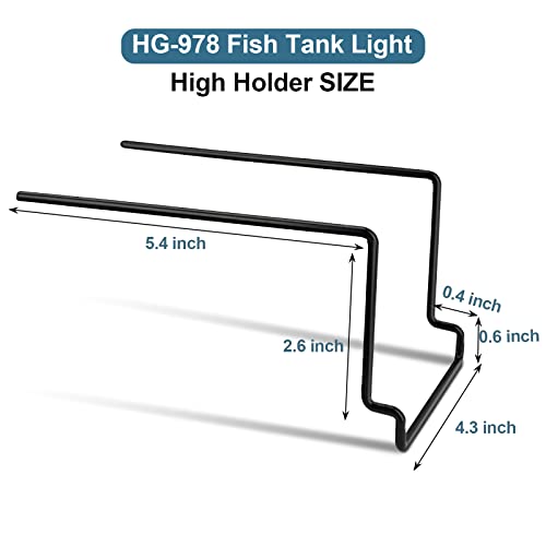 hygger Aquarium Light Holder Bracket HG978 - Image 2