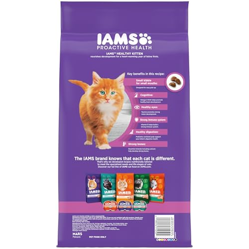 Iams Healthy Kitten Dry Cat Food, Chicken - Image 2